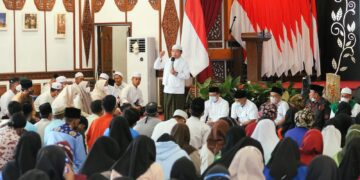 Hadiri Pengajian Milenial, Al Haris dan Hesnidar Haris Harap Generasi Muda Bekali Diri Dengan Ilmu Agama