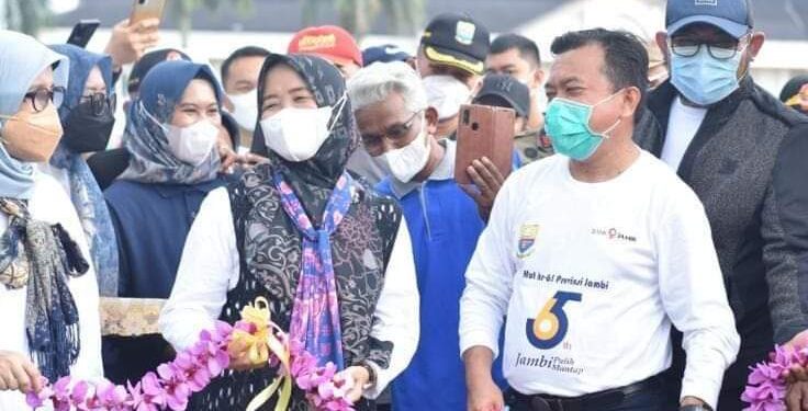 Rayakan HUT ke-65 Provinsi Jambi, Al Haris Ajak Masyarakat Tetap Laksanakan Protokol Kesehatan