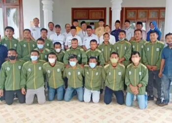 Bupati Cek Endra Melepas Kontingen ‘Laskar Bedil Pak Linggam’ ke Gubernur Cup 2022