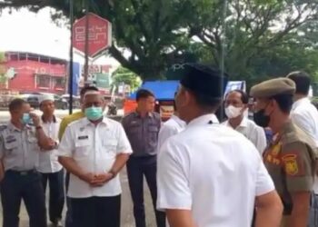 Tindak lanjuti Arahan Bupati, Sekda Endang Abdul Naser Temui PKL