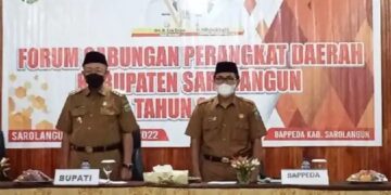 Bupati Sarolangun Buka Forum Gabungan OPD Tahun 2022