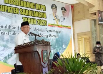 Tahun 2021, Pertumbuhan Ekonomi Sarolangun Tertinggi Se-Provinsi Jambi