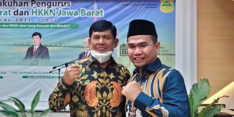 Fajran Ucapkan Selamat Atas pengukuhan pengurus BMKJ dan HKKN Jawa Barat Periode 2022-2027