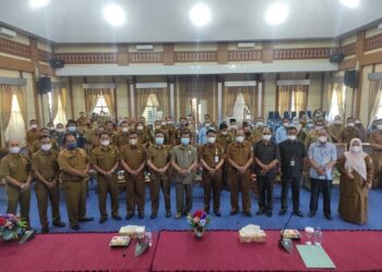 Para Pimpinan DPRD Kota Sungai Ikuti Forum Lintas Perangkat Daerah