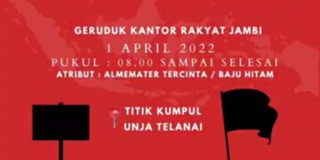 Gelar Aksi Demonstrasi, Mahasiswa Tuntut Realisasi Jambi Mantap