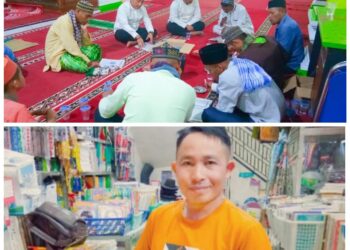 SUARDESI,KADES SUNGAI BATU GANTIH BAGIKAN AL-QUR’AN DI MESJID