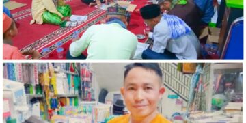 SUARDESI,KADES SUNGAI BATU GANTIH BAGIKAN AL-QUR’AN DI MESJID
