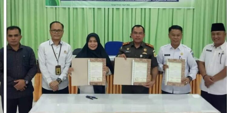 Kejari dan Pemkot Sungai Penuh Tandatangani Kesepakatan Bersama
