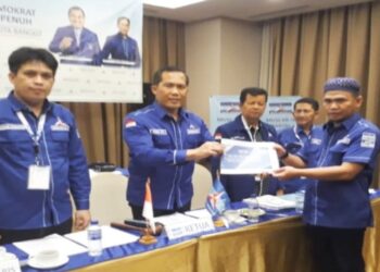 Hasil Muscab, H. Fajran Terpilih Sebagai Ketua Umum DPC Partai Demokrat Sungai Penuh