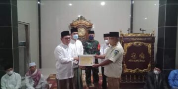 Safari Ramadhan di Masjid Jamik Al Falah, Wako Ahmadi Sampaikan Program Pembangunan Tahun 2022