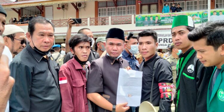 Didemo Mahasiswa, DPRD Kota Sungai Penuh Siap Kawal Tuntutan Massa Aksi