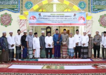 Wabup Hairan Beserta Tim Safari Pemkab Tanjab Barat Kunjungi Kelurahan Senyerang