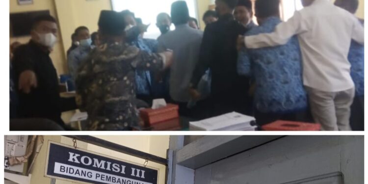 Hearing Dinas PUPR dan Komisi III DPRD Kerinci Ricuh