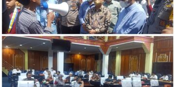 Usai 6 Fraksi Minta Pencopotan Maya Nofebri Dari Kadis PUPR, Kini Giliran Mahasiswa Minta Bupati Adirozal Mundur