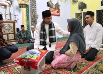 Safari Ramadhan di Batanghari, Edi Purwanto Cek Pembangunan Turap