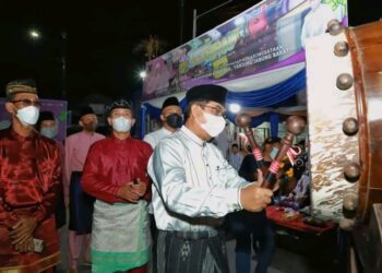 Sambut Hari Raya Idul Fitri, Pemkab Tanjab Barat Gelar Festival Pawai Takbiran