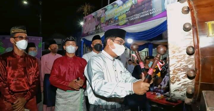 Sambut Hari Raya Idul Fitri, Pemkab Tanjab Barat Gelar Festival Pawai Takbiran