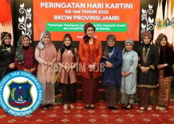 Ketua TP PKK Tanjab Barat Hadiri Peringatan Hari Kartini