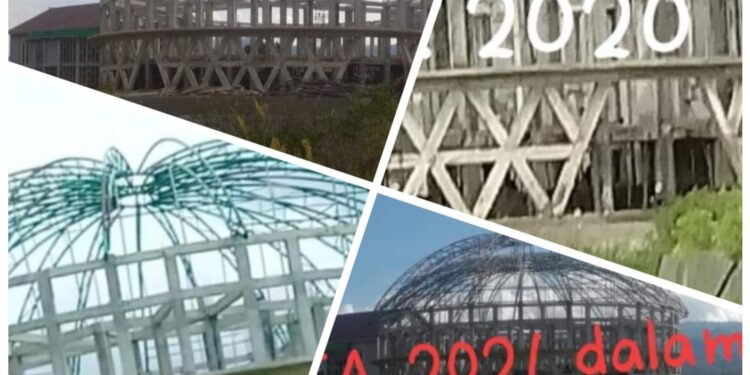 Pembangunan Islamic Center Tak Kunjung Selesai, Ketua Lembaga Adat Semurup Kecewa Terhadap Kinerja Pemkab Kerinci dan Dinas PUPR