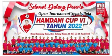 64 Tim Akan Memperebutkan Hadiah Hamdani Cup Tahun 2022