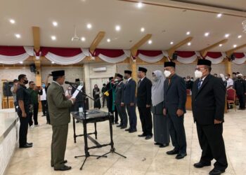 Bupati Anwar Sadat Lantik 6 Pejabat Eselon II