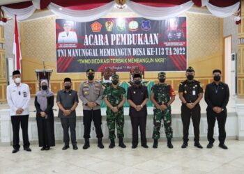 Ketua DPRD Tanjab Barat Apresiasi Kegiatan TMMD Kodim 0419/Tanjab