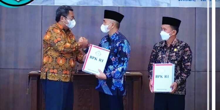 Pemkab Kerinci Raih WTP dari BPK, Delapan Kali Berturut-turut