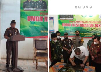 Kejaksaan Negeri Sungai Penuh Resmikan Rumah RJ