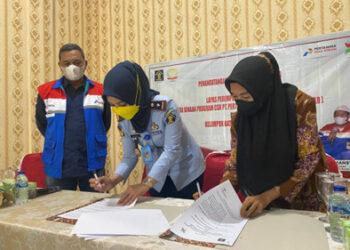 Lapas Perempuan dan Kelompok Batik Serumpun Berlian Teken Perjanjian Kerjasama