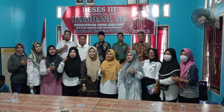 Reses di Desa Pematang Tembesu, Ketua Komisi III DPRD Tampung Aspirasi Masyarakat