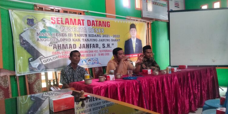 Reses di Desa Sungai Jering, Masyarakat Ucapkan Terimakasih Atas Perjuangan Ahmad Jahfar