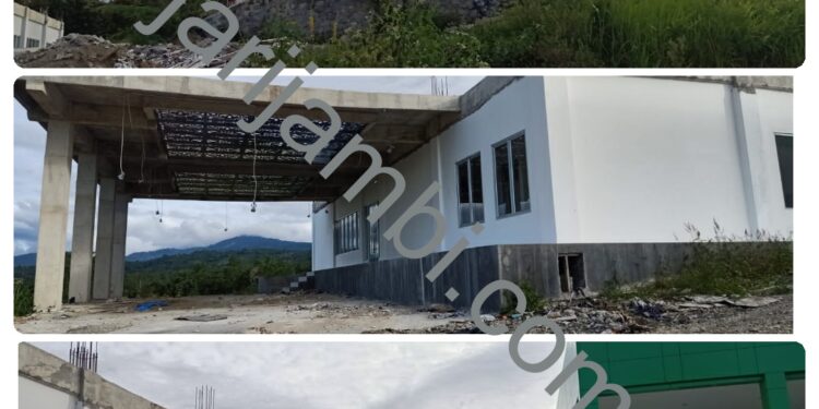 Pembangunan Gedung Rumah Sakit Tak Kunjung Selesai, Masyarakat Bukit Kerman Kecewa Terhadap Dinas PUPR Kerinci