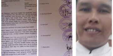 Forum Kades se-Kecamatan Tanah Kampung Surati Kakanwil Jambi Agar Natardi Tetap Menjadi Kepala KUA Tanah Kampung