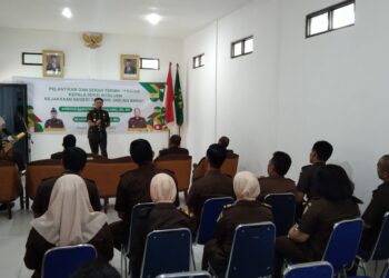 Kejari Tanjung Jabung Barat Gelar Sertijab Kasi Intel yang Baru