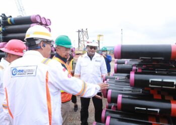 Dukung Produk Dalam Negeri, SKK Migas-KKKS Saksikan Ekspor 1200 Metriks Ton Pipa Ke Uganda Dan kuwait