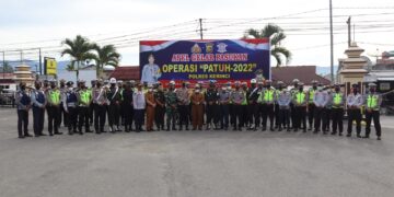 Kapolres Kerinci Pimpin Apel Gelar Pasukan dalam Rangka Ops Patuh Siginjai 2022