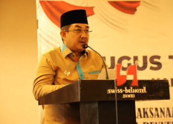 Bupati Anwar Sadat Jadi Pembicara Dalam Rakor Reforma Agraria di Jambi