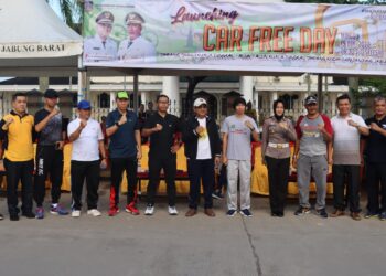 Bupati UAS Launching Hari Bebas Kendaraan Bermotor “Car Free Day”