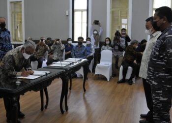 SKK Migas Tanda Tangani Kontrak Kerja Sama WK Agung I, Agung II dan North Ketapang