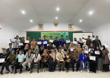 Peduli Kesehatan Masyarakat, HMI Komisariat Syariah Bersama Dinkes Tanjab Barat Gelar Sosialisasi Bahaya TBC, HIV, dan AIDS