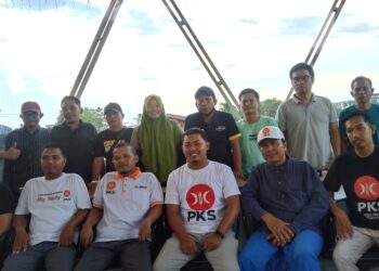 Gelar Silaturahmi Bersama Rekan Media, Partai PKS Tanjab Barat Targetkan 7 Kursi