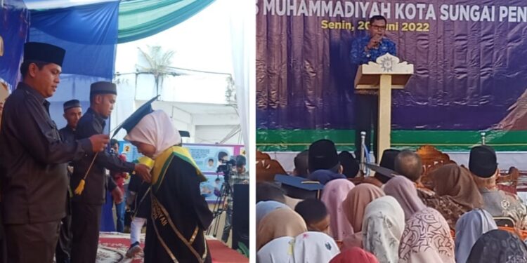 Sebanyak 80 Siswa SD Plus Muhammadiyah Kota Sungai Penuh Wisuda