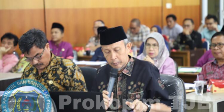 Sekda Agus Sanusi Ikuti Rakor Penyamaan Pemahaman Kedudukan non ASN se-Provinsi Jambi