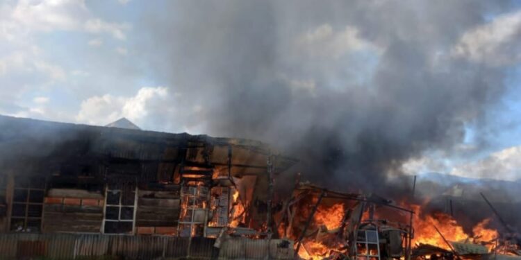 Gudang Toko Tani Teladan dan Satu Rumah di Sungai Penuh Ludes Terbakar, Kerugian Ratusan Juta