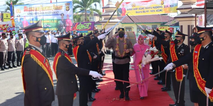 AKBP Patria Yuda Rahadian Resmi Gantikan AKBP Agung Wahyu Nugroho Sebagai Kapolres Kerinci