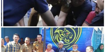 Potong 4 ekor Sapi dan 5 Kambing, Organisasi KTLA Diapresiasi Wako Ahmadi dan Wawako Antos