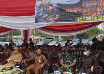 Sekda Alpian Hadiri Pembukaan TMMD Ke-144 Kodim 0417/Kerinci