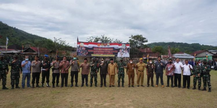 Bupati Adirozal Hadiri Upacara Pembukaan TMMD ke-114 Kodim 0417/Kerinci