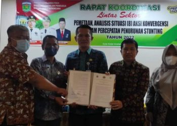 Wawako Antos Buka Rakor Penurunan Stunting