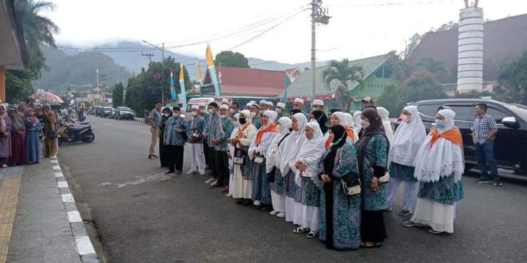 Pemkot Sungai Penuh Sambut Kepulangan 47 Jamaah Haji